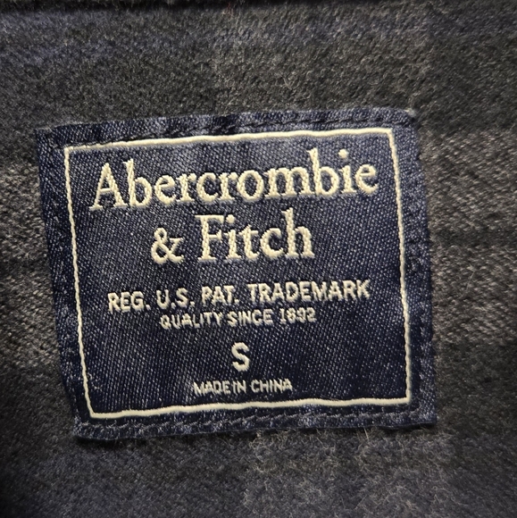 Abercrombie & Fitch Brushed Flannel Shirt Tartan S - Picture 3 of 7